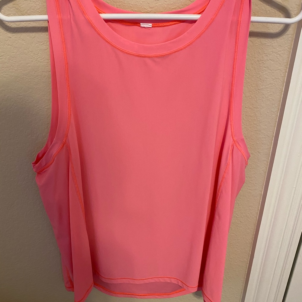 Lululemon pink tank! Great condition!